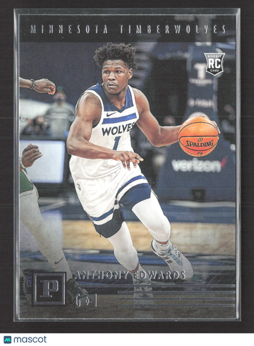 2021 Panini Chronicles Panini Anthony Edwards #101 RC