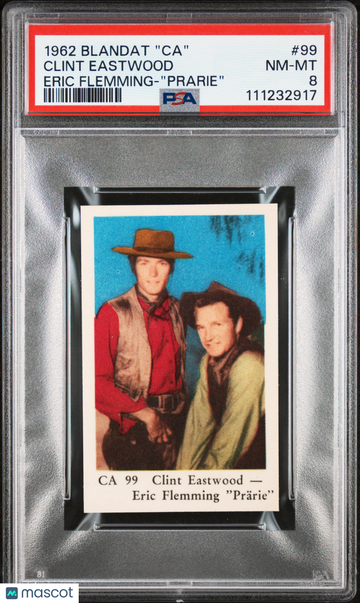 1962 Blandat "ca" Clint Eastwood #99 PSA 8