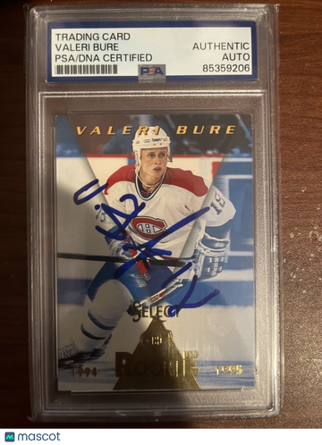 1994-95 Select Valeri Bure #174 Rookie