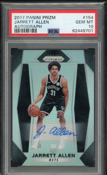 2017 Prizm Jarrett Allen Autograph PSA 10