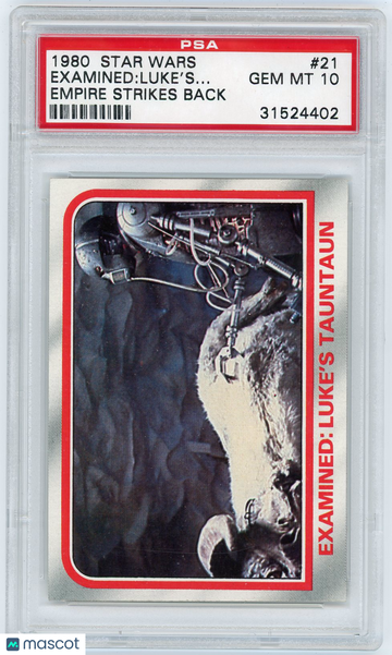 1980 Star Wars Empire Strikes Back Examined: Luke's.. . #21 PSA 10