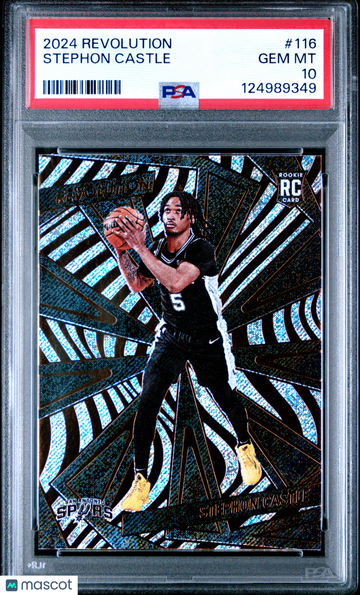 2024 Panini Revolution Stephon Castle #116 PSA 10