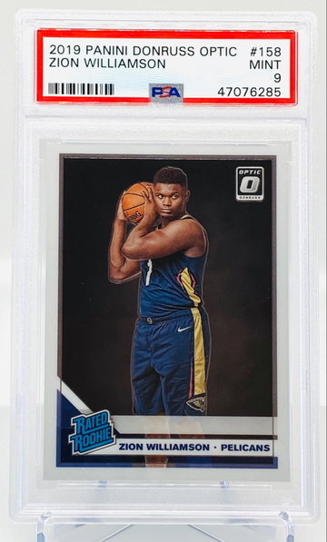 Zion Williamson Optic Base RC PSA 9 47076285