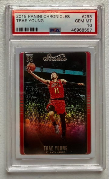 2018 Trae Young Chronicles Studio PSA 10 POP Only 156