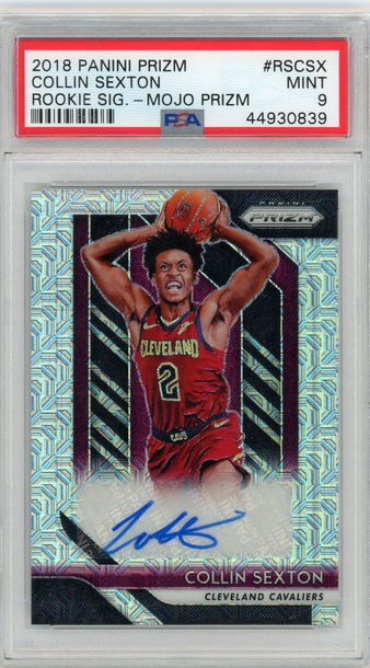 2018 Panini prizm Collin sexton MOJO auto