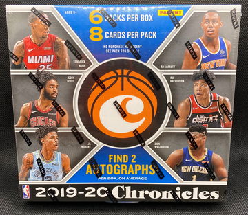 2019-20 Panini Chronicles NBA Basketball Factory Sealed Hobby Box