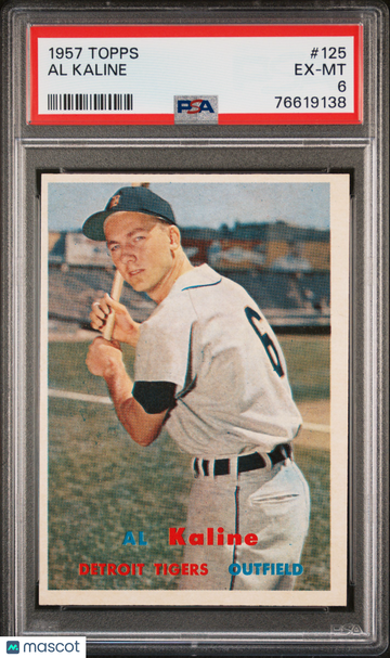 1957 Topps Al Kaline #125 PSA 6