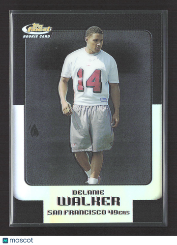 2006 Topps Finest Delanie Walker #24 Refractor