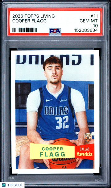2026 Topps Living Cooper Flagg #11 PSA 10