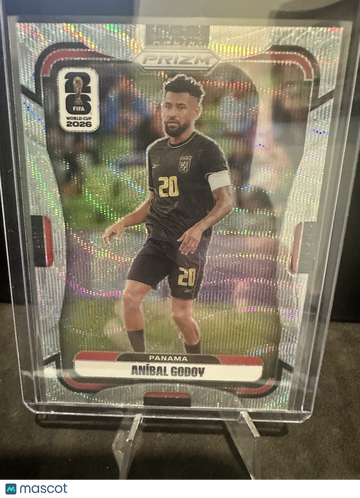 2026 Panini Prizm FIFA World Cup 2026 Aníbal Godoy #337 Wave