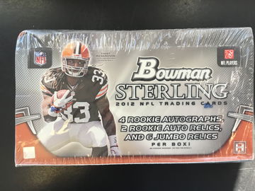 2012 bowman sterling football hobby box