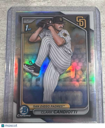 2024 Bowman Draft - Chrome Refractor Clark Candiotti #BDC-151