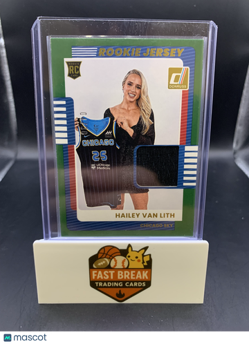 2025 Panini Donruss WNBA Hailey Van Lith #3 RC Memorabilia Rookie Jersey