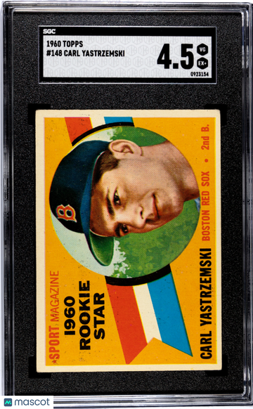 1960 Topps Carl Yastrzemski #148 SGC 4.5