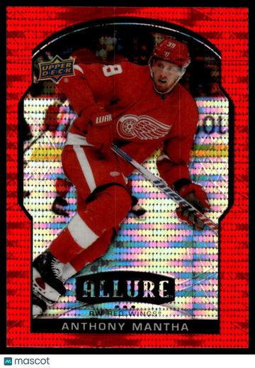 2020-21 Upper Deck Allure Anthony Mantha #62 Red Rainbow