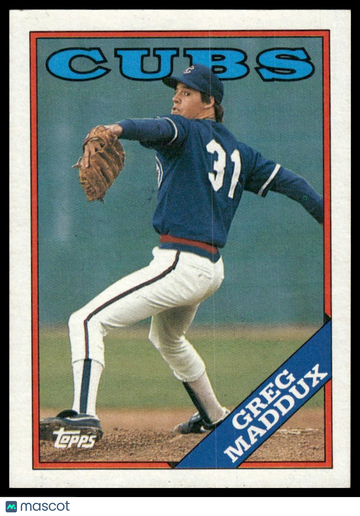 1988 Topps Greg Maddux #361