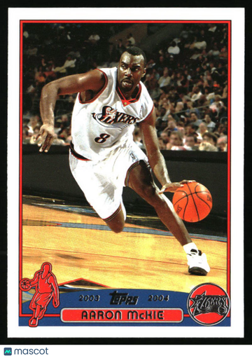 2003-04 Topps Aaron McKie #67 Philadelphia 76ers