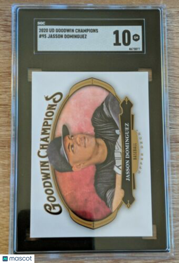2020 Upper Deck Goodwin Champions Jasson Dominguez #95 SGC 10