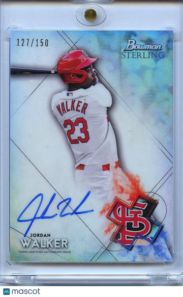 2021 Bowman Sterling Jordan Walker Rookie Topps
