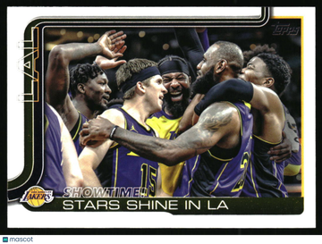2025-26 Topps Showtime!: Stars Shine in LA #293 Los Angeles Lakers