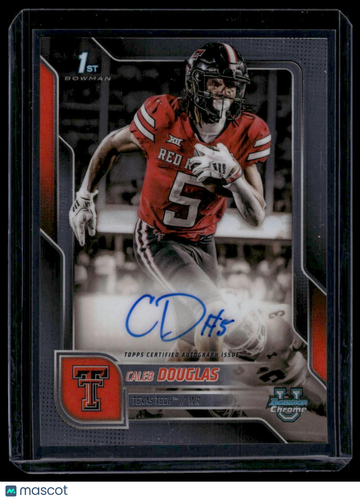 2025 Bowman University Chrome Football Caleb Douglas #BCA-CD Bowman
