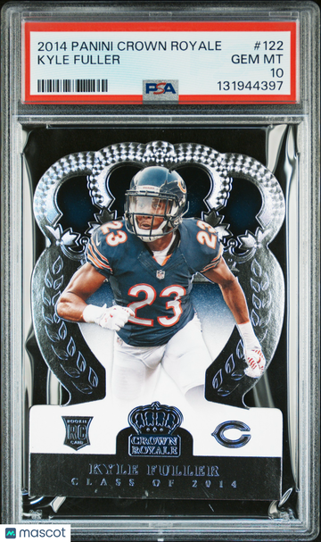 2014 Panini Crown Royale Kyle Fuller #122 Rookie Low Pop PSA 10
