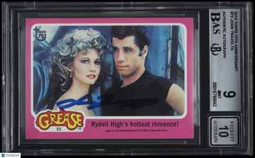 2013 Topps 75th Anniversary Grease #72 BGS 9