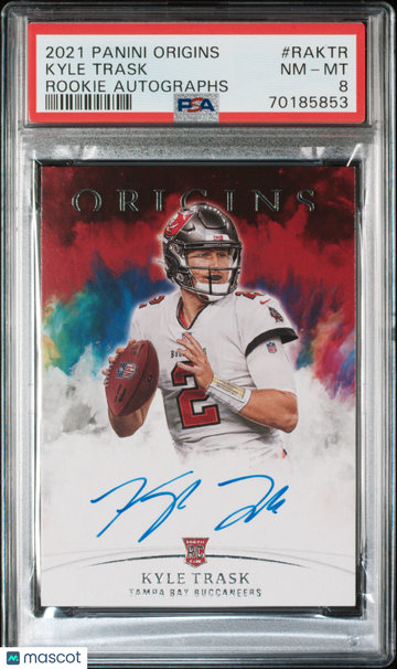 2021 Origins Rookie Autographs Kyle Trask #RAKTR Rookie PSA 8