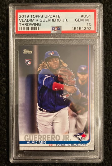Vladimir Guerrero Jr. Topps Update RC PSA 10