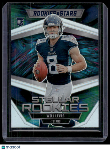2023 Panini Rookies & Stars Will Levis #SR-10 Stellar Rookies Silver