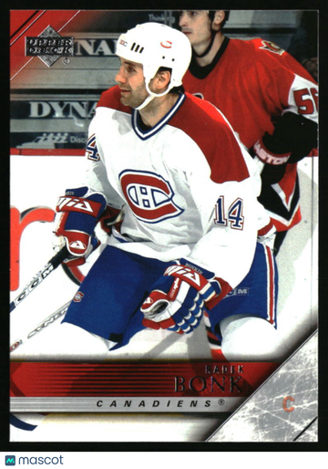 2005-06 Upper Deck Radek Bonk #353 Montreal Canadiens