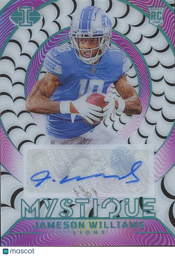 2022 Panini Illusions Jameson Williams Rookie Panini Authentic