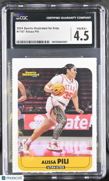 2024 Sports Illustrated for Kids Alissa Pili #1107 CGC 4.5