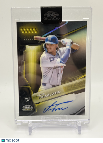 2026 Topps Chrome Black Alex Freeland #CBA-AF /50 RC
