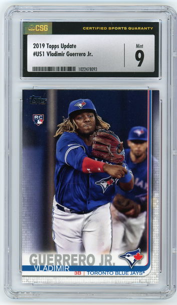 VLADIMIR GUERRERO JR 2019 Topps Update Rc #US1 CSG 9