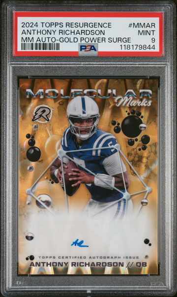 2024 Resurgence #MM-AR Anthony Richardson Molecular Marks /50 PSA 9