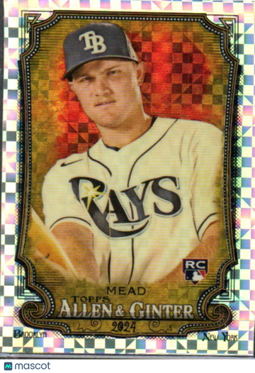 2024 Topps Allen & Ginter Curtis Mead #14 Chrome X-Fractors RC