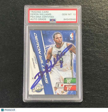 2011 Panini Deron Williams Adrenalyn XL PSA 10