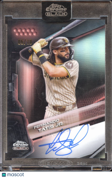 2026 Topps Chrome Black Fernando Tatis Jr. #CBA-FTJ /10