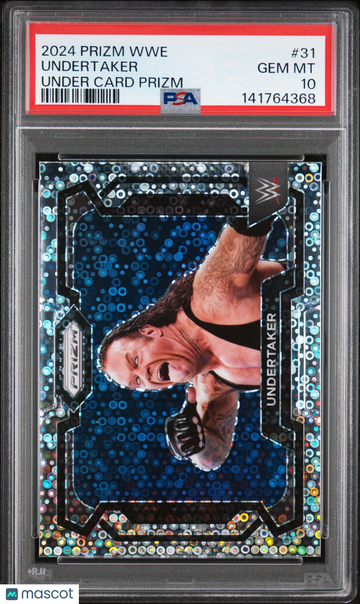 2024 Panini Prizm WWE Undertaker #31 Under Card PSA 10