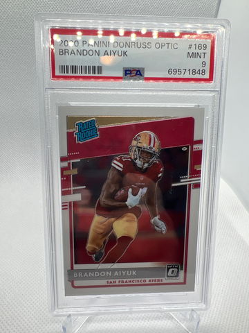 2020 Donruss Optic Brandon Aiyuk Rated Rookie