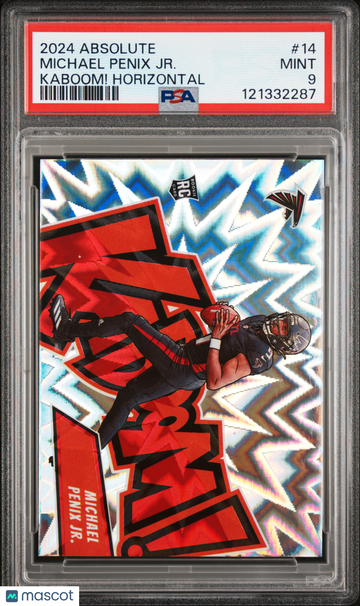 2024 Panini Absolute Kaboom! Michael Penix Jr. #14 PSA 9
