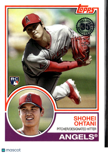 2018 Topps 35th Anniversary Shohei Ohtani #83-2 RC