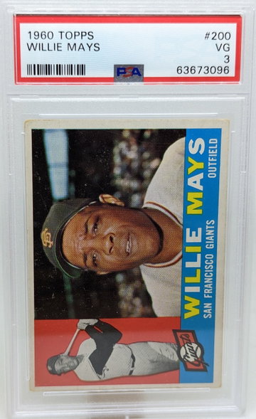 1960 Topps Willie Mays #200 PSA 3