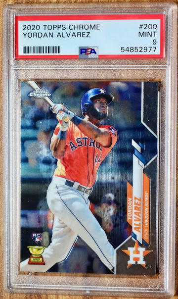 2020 Topps Chrome Yordan Alvarez