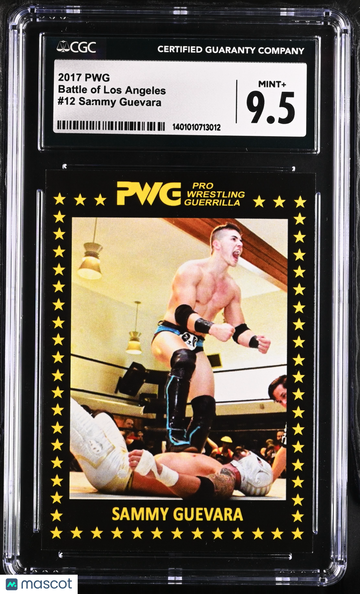 2017 PWG Sammy Guevara #12 Battle of Los Angeles CGC 9.5