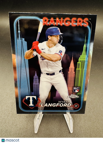 2024 Topps Chrome Wyatt Langford #122 RC