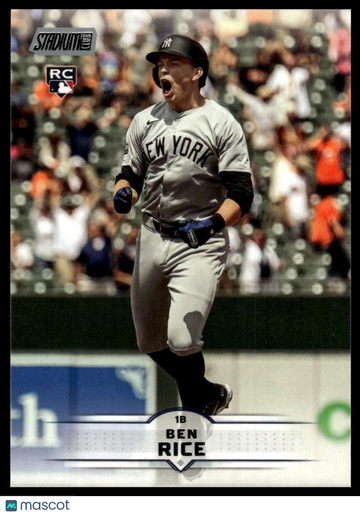 2025 Stadium Club Ben Rice #196 RC