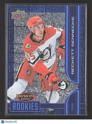 2026 Upper Deck Extended Series Power Play Beckett Sennecke #PY-7 Speckle