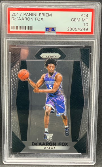 DeAaron Fox 2017 Panini Prizm PSA 10